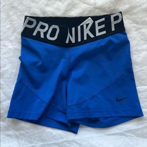 Blue Nike Pros